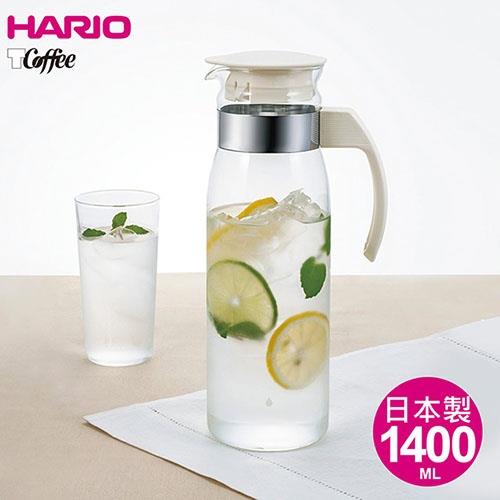 【Tcoffee】HARIO-V60便利白色耐熱冷水壺1400ml