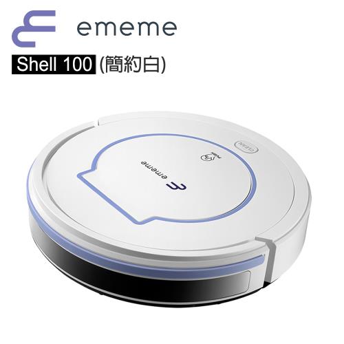 EMEME 機器人吸塵器SHELL100(簡約白)