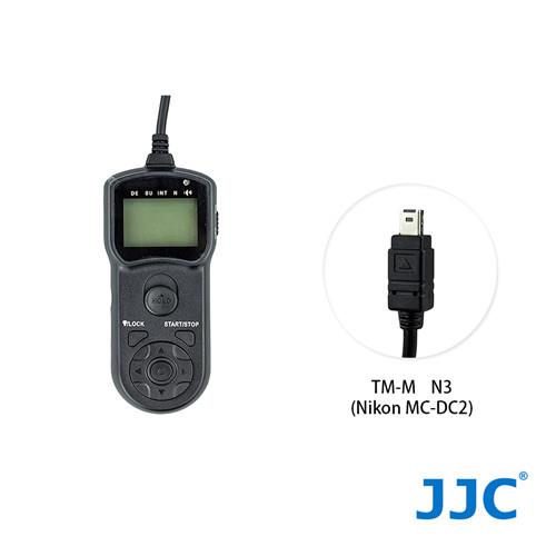 JJC TM-M 液晶定時快門線 N3(Nikon MC-DC2)