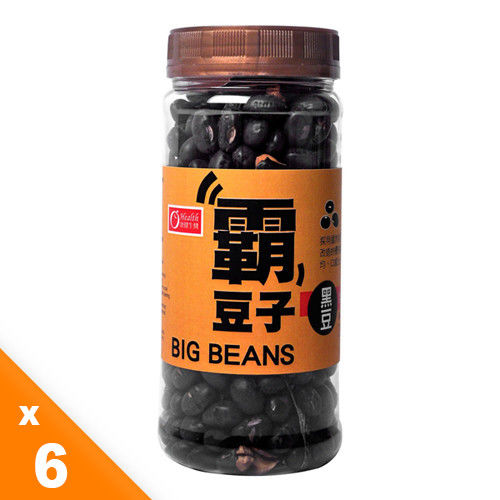 有機園 霸豆子-黑豆6罐優惠組(180g/罐*6)