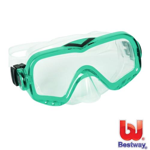 【BESTWAY】炫彩潛水鏡 (綠色)