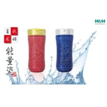 南良HH藝術陶瓷 能量瓷 龍鳳呈祥隨行杯 300ml(龍鳳對杯)