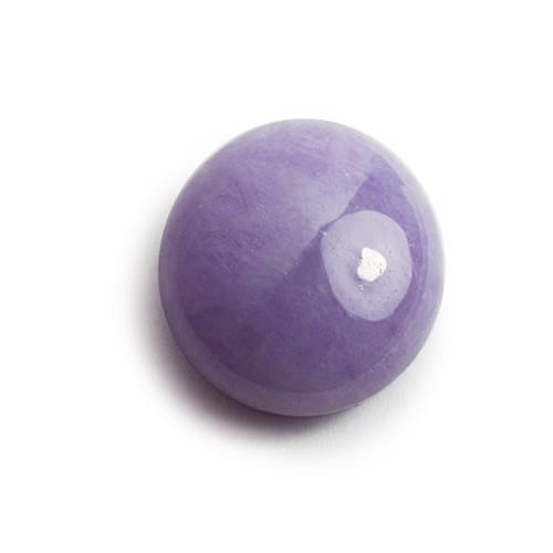BRILLMOND 頂級蛋面天然紫羅蘭翡翠祼石