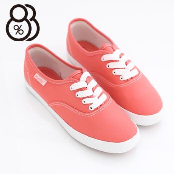 【88%】韓版簡約超柔軟綁帶設計舒適帆布鞋 懶人鞋 6色