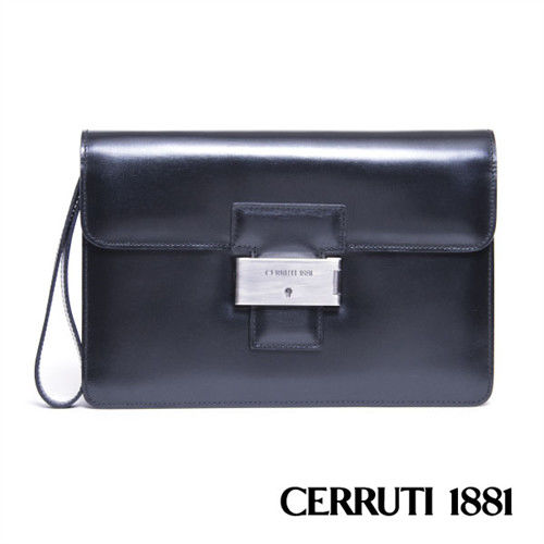 CERRUTI 1881義大利進口手包- 黑色 020F-E0801