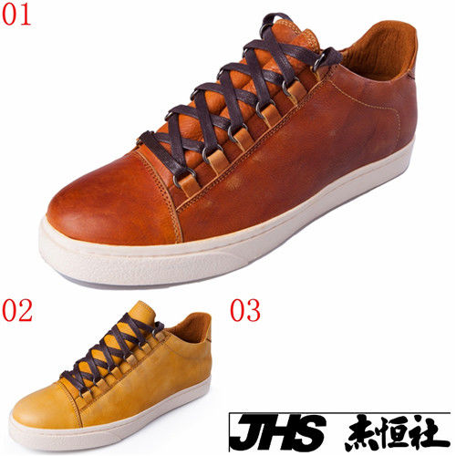 (預購)pathfinder款7403春季男士時尚低幫板鞋 PF復古做舊潮流真皮日常休閒鞋(JHS杰恆社)