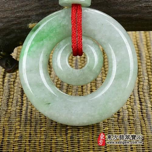 東方翡翠寶石】同心圓平安扣A貨翡翠玉珮玉墜|平安扣|ETMall東森購物網