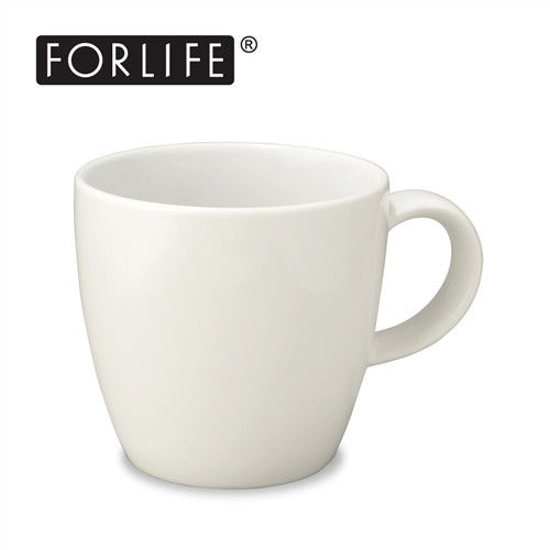 【美國FORLIFE】簡約咖啡杯 325 ml - 簡約白(兩入組)