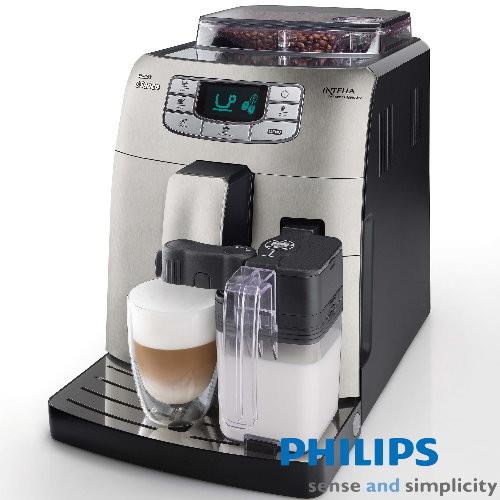 PHILIPS飛利浦 Saeco自動義式咖啡機HD8753(加贈咖啡豆)