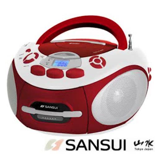 【品牌慶】SANSUI山水 CD/MP3/USB/SD/AUX/卡帶手提式音響(SC-85C)