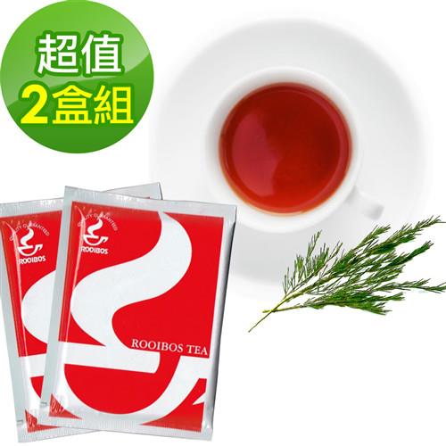 【樸優樂活】有機路易波斯紅茶/綠茶(20包/盒)(南非國寶茶)*2盒組
