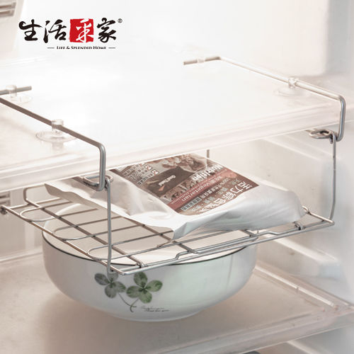 【生活采家】台灣製304不鏽鋼廚房冰箱掛架#27148