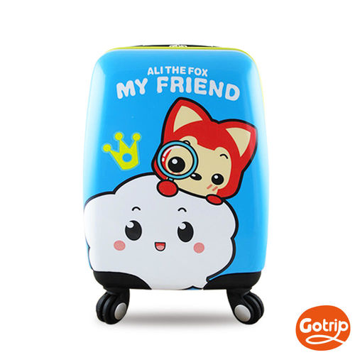 【GO TRIP 尚旅】 16吋 小小雲卡通兒童行李箱/拉桿箱/登機箱