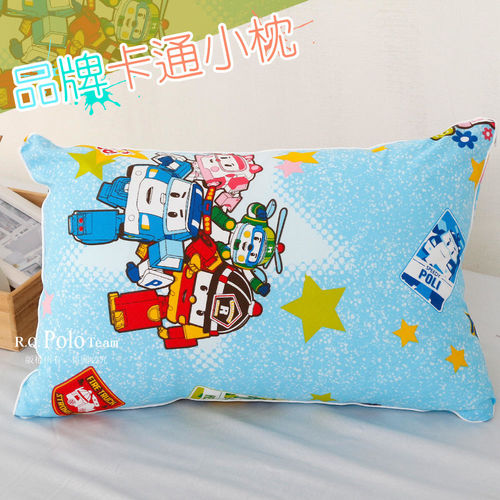 【R.Q.POLO】波力POLI 品牌卡通小童枕/兒童枕/枕頭(含枕心)
