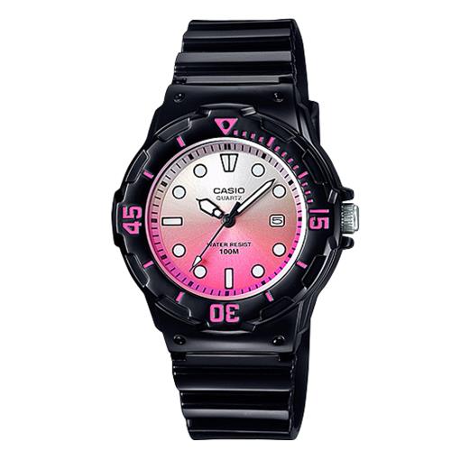 【CASIO 卡西歐】潛水風格-學生/青少年指針錶 鏡面3.4公分(LRW-200H-4E )