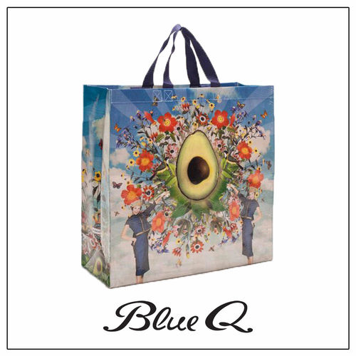 Blue Q 大購物袋 - Avocado 酪梨 (雙背帶款)
