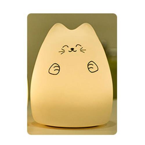 USB LED 七彩動物矽膠燈