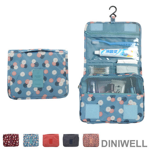 【DINIWELL】新一代懸掛式防水旅遊盥洗收納包(5色)