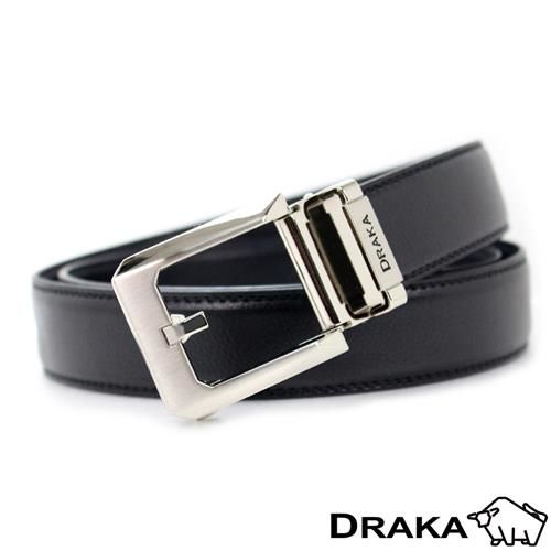 DRAKA 達卡-方正簡約型自動帶皮帶-41DK5313
