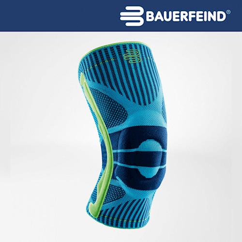 Bauerfeind 德國 頂級專業護具 Knee Support 機能款 膝寧護膝-藍色