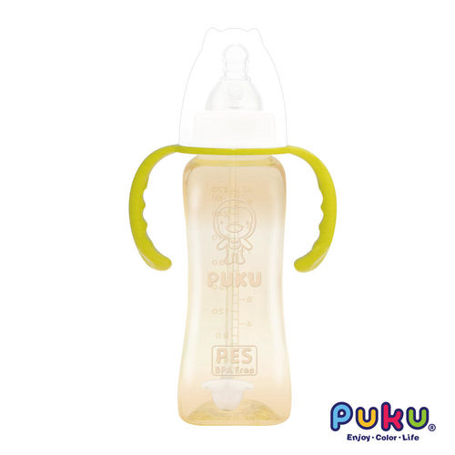 任-PUKU藍色企鵝 - 實感標準PES吸管練習奶瓶-270ml