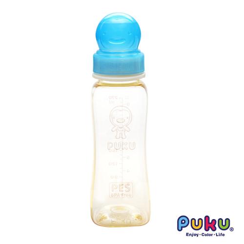 任-PUKU藍色企鵝 實感標準PES方型奶瓶-270ml