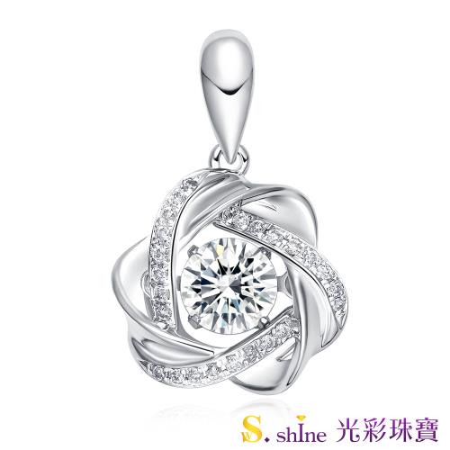 【光彩珠寶】日本舞動鑽石項鍊 繁星 GIA0.3克拉 D VS2