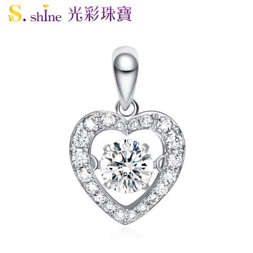 【光彩珠寶】日本舞動鑽石項鍊 愛的約定 GIA0.3克拉 D VS2