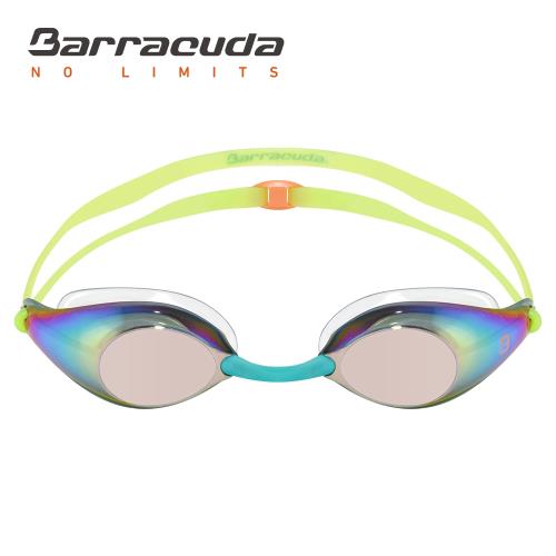 美國巴洛酷達Barracuda成人競技電鍍防霧泳鏡-LIQUID WAVE-#91510