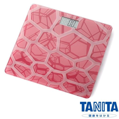 日本TANITA時尚超薄電子體重計HD-380-粉紅