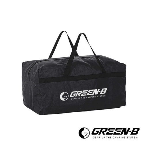 GREEN-B 100L大容量戶外露營裝備收納包 旅行袋 黑色