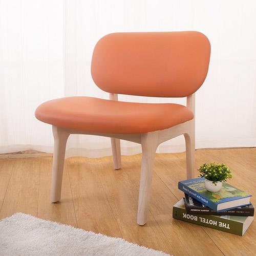 Boden-梅森實木橘色餐椅/單椅