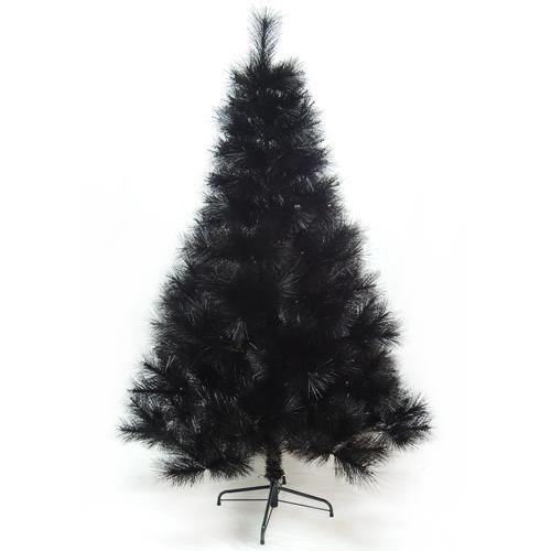 摩達客耶誕-台灣製6尺/6呎(180cm)特級黑色松針葉聖誕樹裸樹 (不含飾品)(不含燈) (本島免運費)