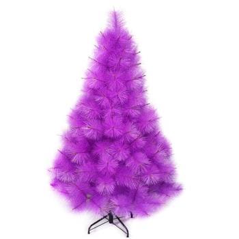 摩達客耶誕-台灣製6尺/6呎(180cm)特級紫色松針葉聖誕樹裸樹 (不含飾品)(不含燈) (本島免運費)
