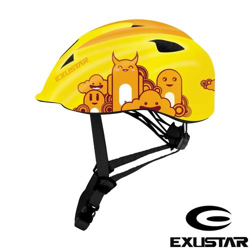EXUSTAR 自行車兒童安全帽 (黃) 
