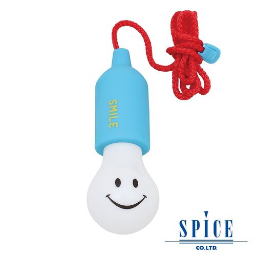 【日本 SPICE】SMILE LAMP 藍色 微笑先生 LED 燈泡 吊燈 