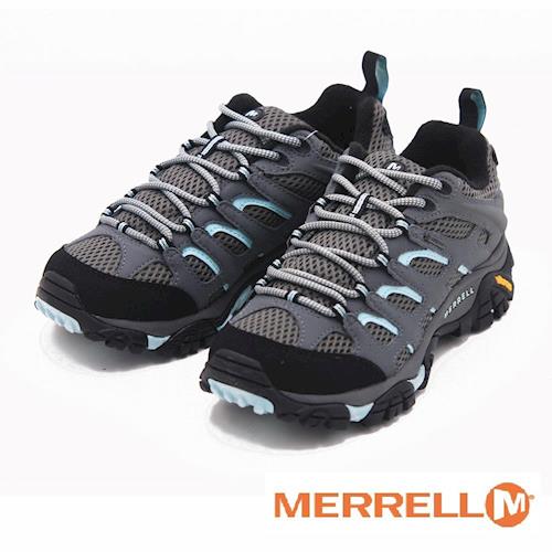 MERRELL MOAB GORE-TEX輕量彈性防水女鞋-鐵灰