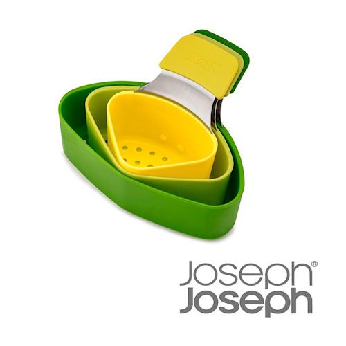 《Joseph Joseph英國創意餐廚》Nset蒸煮濾網3件組(繽紛綠)