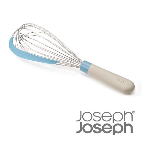  Joseph Joseph 二合一打蛋刮刀器(藍)