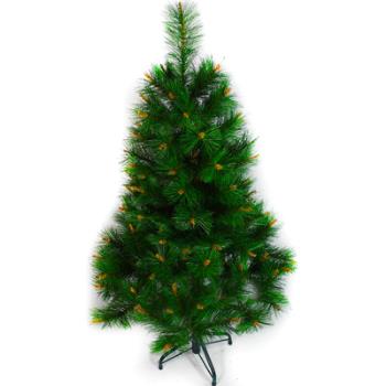 摩達客耶誕★台灣製4呎/4尺(120cm)特級綠松針葉聖誕樹裸樹 (不含飾品)(不含燈)(本島免運費)