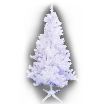 摩達客 台製豪華型15尺/15呎(450cm)夢幻白色聖誕樹 裸樹(不含飾品不含燈)