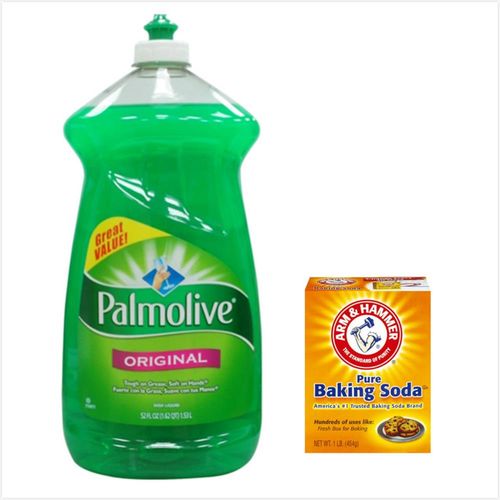 [美國 Palmolive]棕欖濃縮洗碗精(52oz/1530mlx3)+[美國 ArmHammer]小蘇打粉(454g)x6