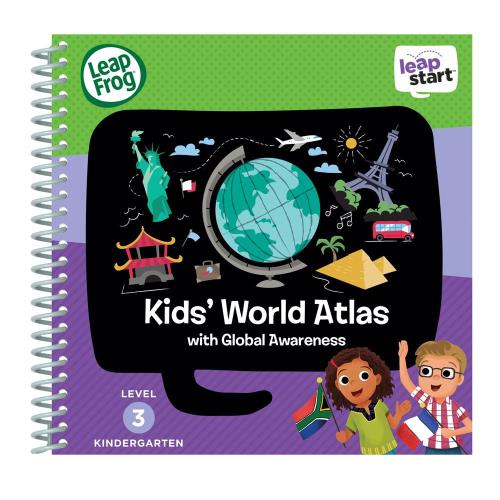 美國【LeapFrog 跳跳蛙】LeapStart Sr.全英兒童行動學習書籍 兒童1- 世界文化