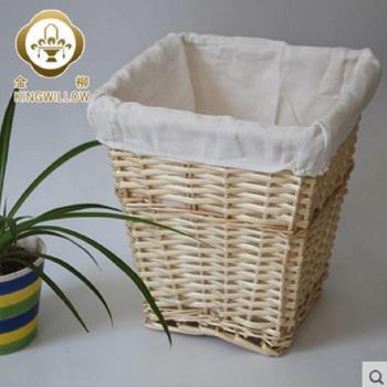 [協貿國際] 家居籐編草編廢紙垃圾桶