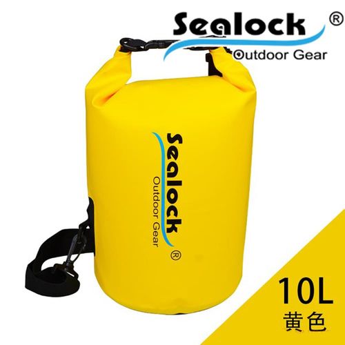 sealock-經典防水系列-IPX7經典PVC防水桶背包10L-黃色