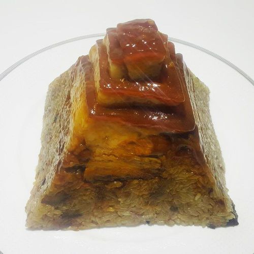 【元記食品】功夫菜寶塔肉米糕(955g)