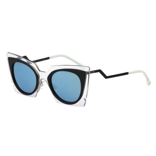 FENDI 時尚造型太陽眼鏡 (水銀鏡面)FF0117S