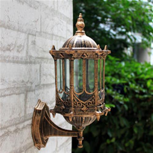 【光的魔法師 Magic Light】城堡壁燈 歐式戶外復古小工藝鋁質防銹壁燈