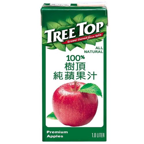 【Tree top】樹頂蘋果汁1000ml*12罐