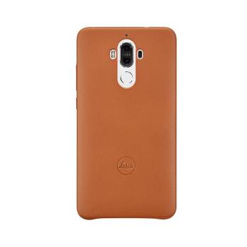 HUAWEI 華為 Mate9 原廠 徠卡定製牛皮保護殼 棕色 (盒裝)